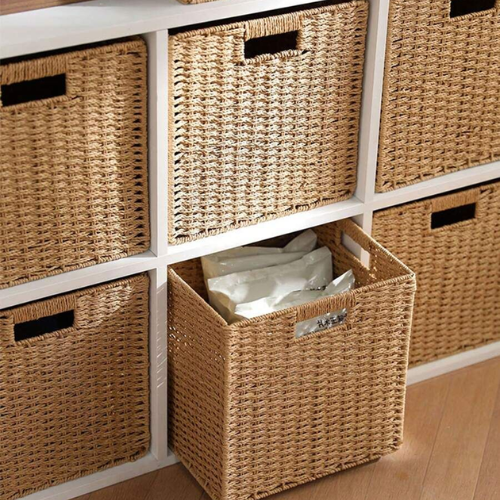 Woven Basket Organizer